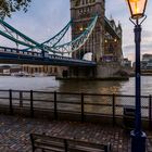 Tower Bridge am Abend