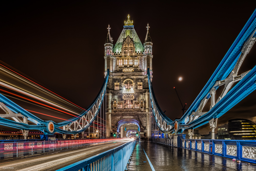 Tower Bridge at night