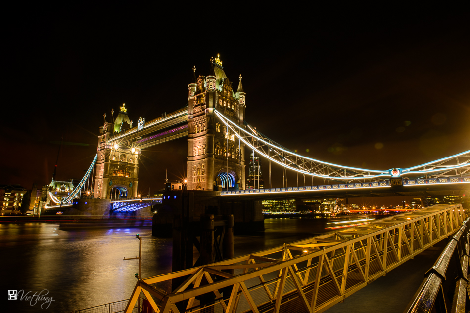 Tower Bridge at night #4