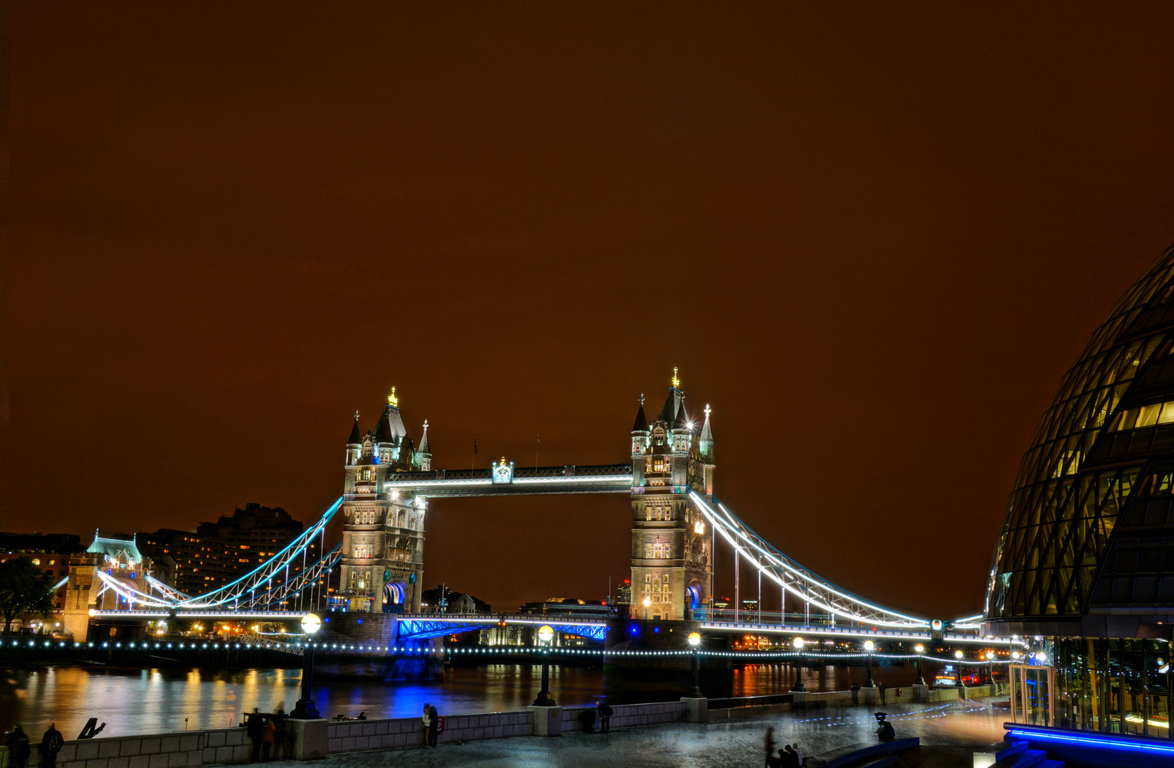 Tower Bridge at night