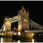 Tower Bridge at night ...