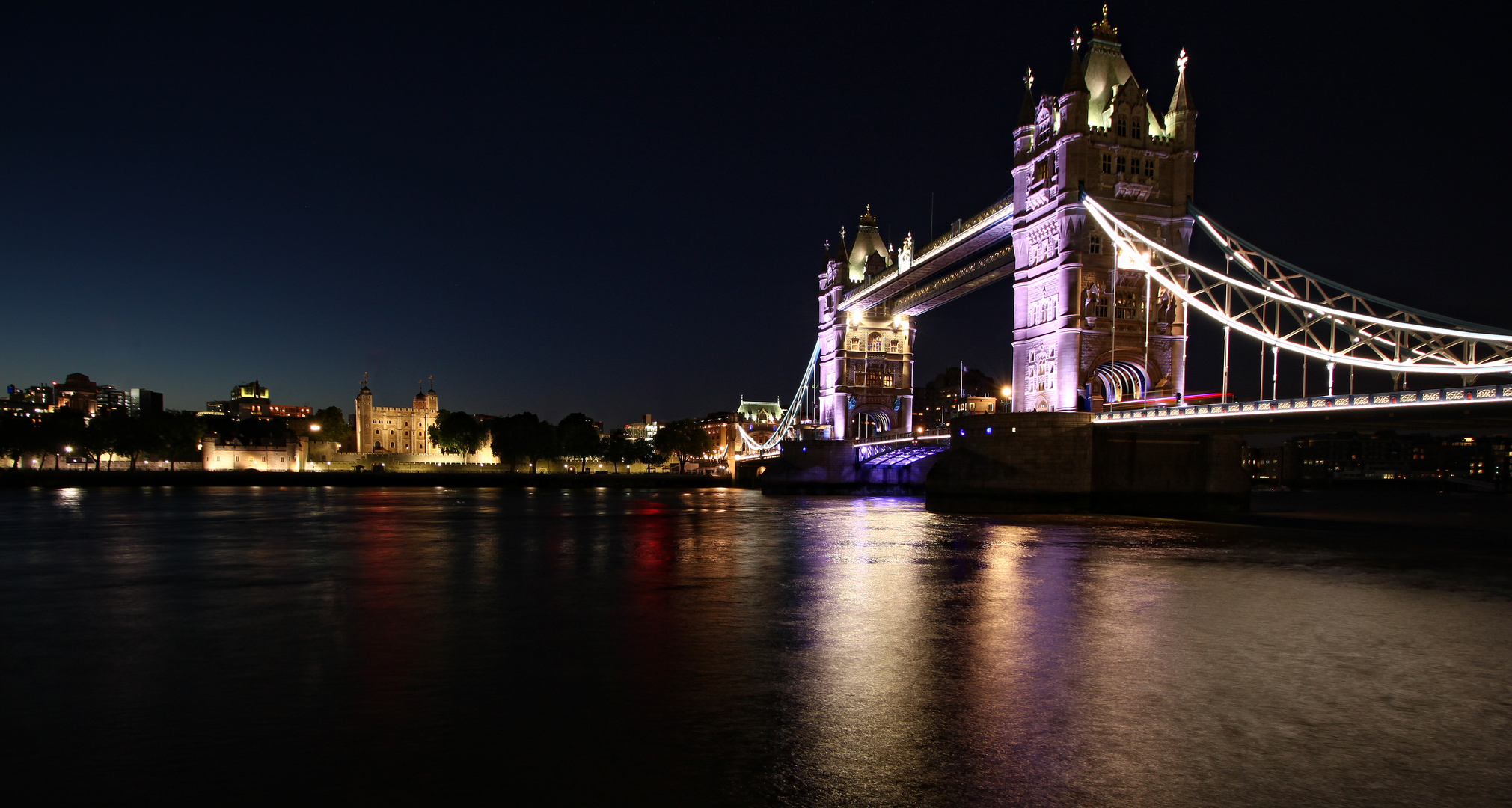 Tower Bridge at night...