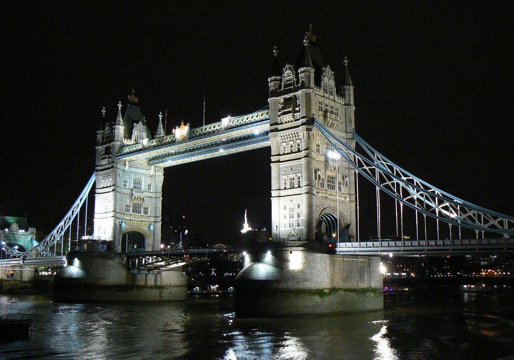 Tower Bridge at night