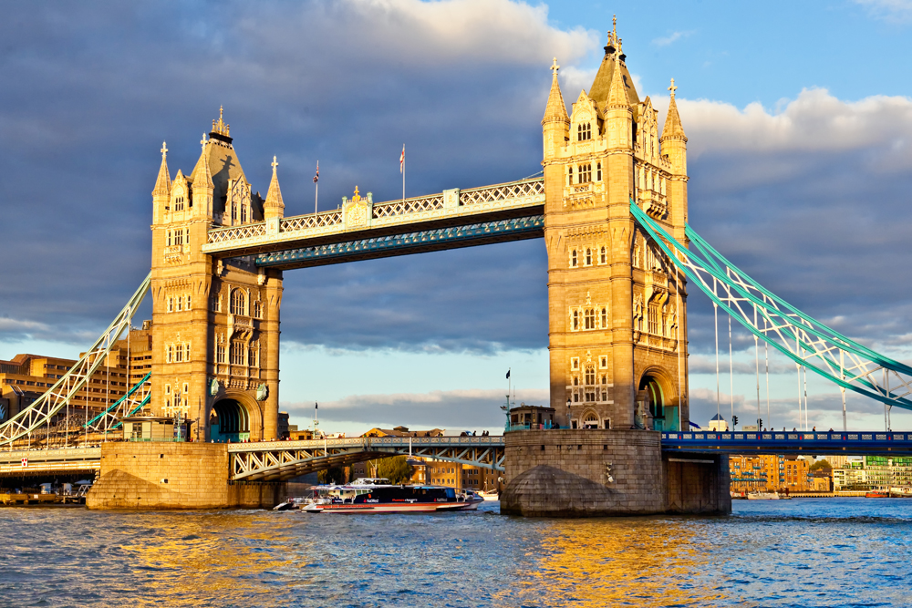 Tower Bridge at sunset