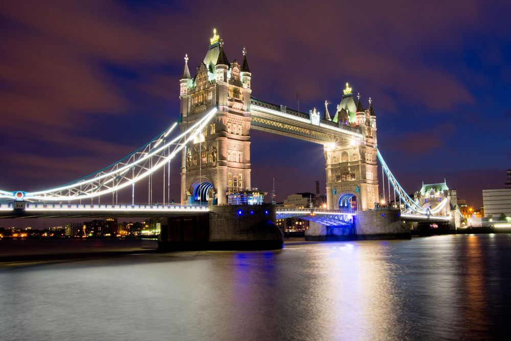 Tower Bridge bei Nacht!