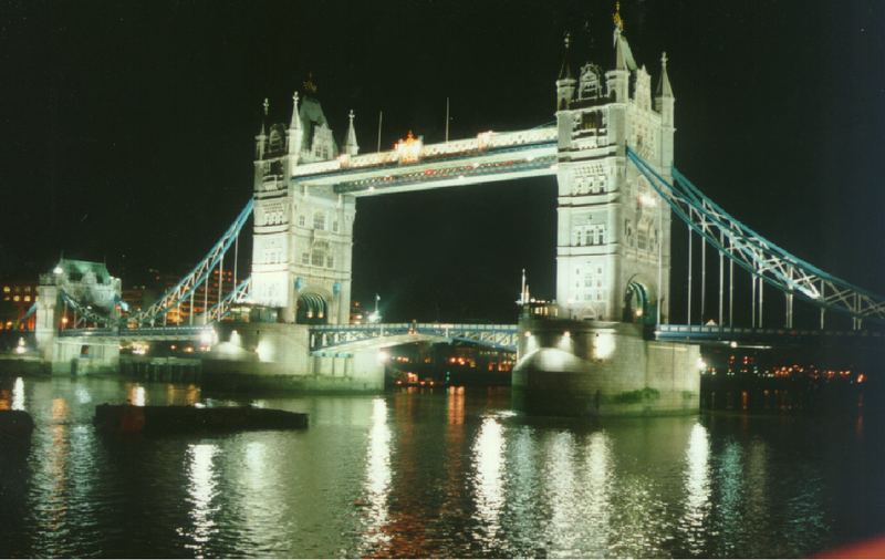 Tower Bridge by night