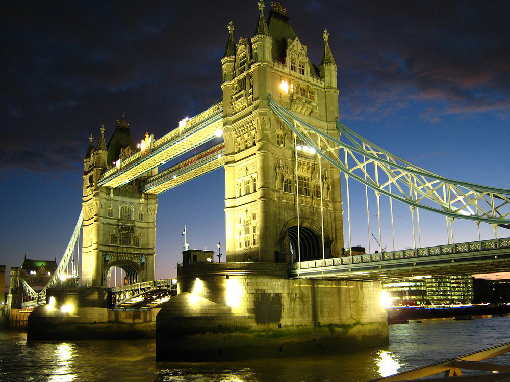 Tower Bridge by night