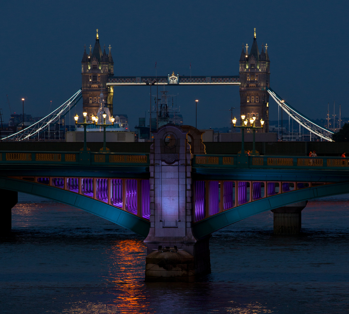 Tower Bridge by night