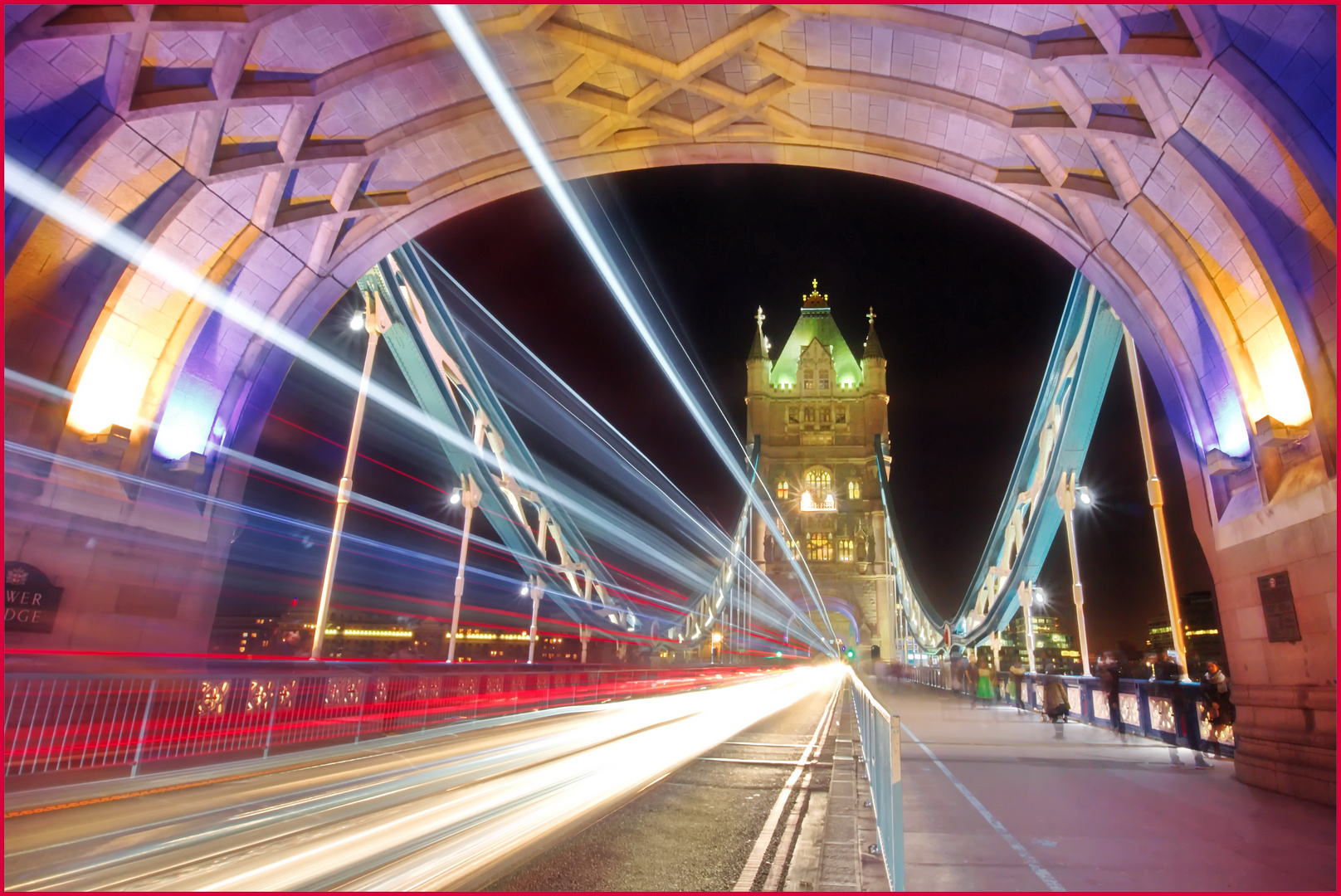 Tower Bridge by night