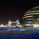Tower Bridge & City Hall at Night