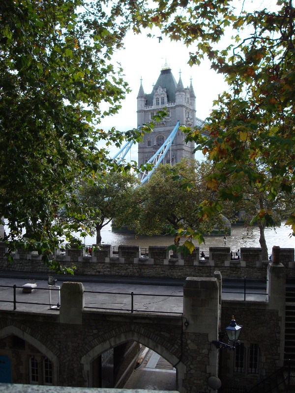 Tower Bridge dalla Torre di Londra