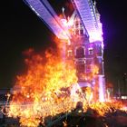 Tower Bridge Fängt feuer