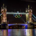 Tower Bridge London August 2012 Night