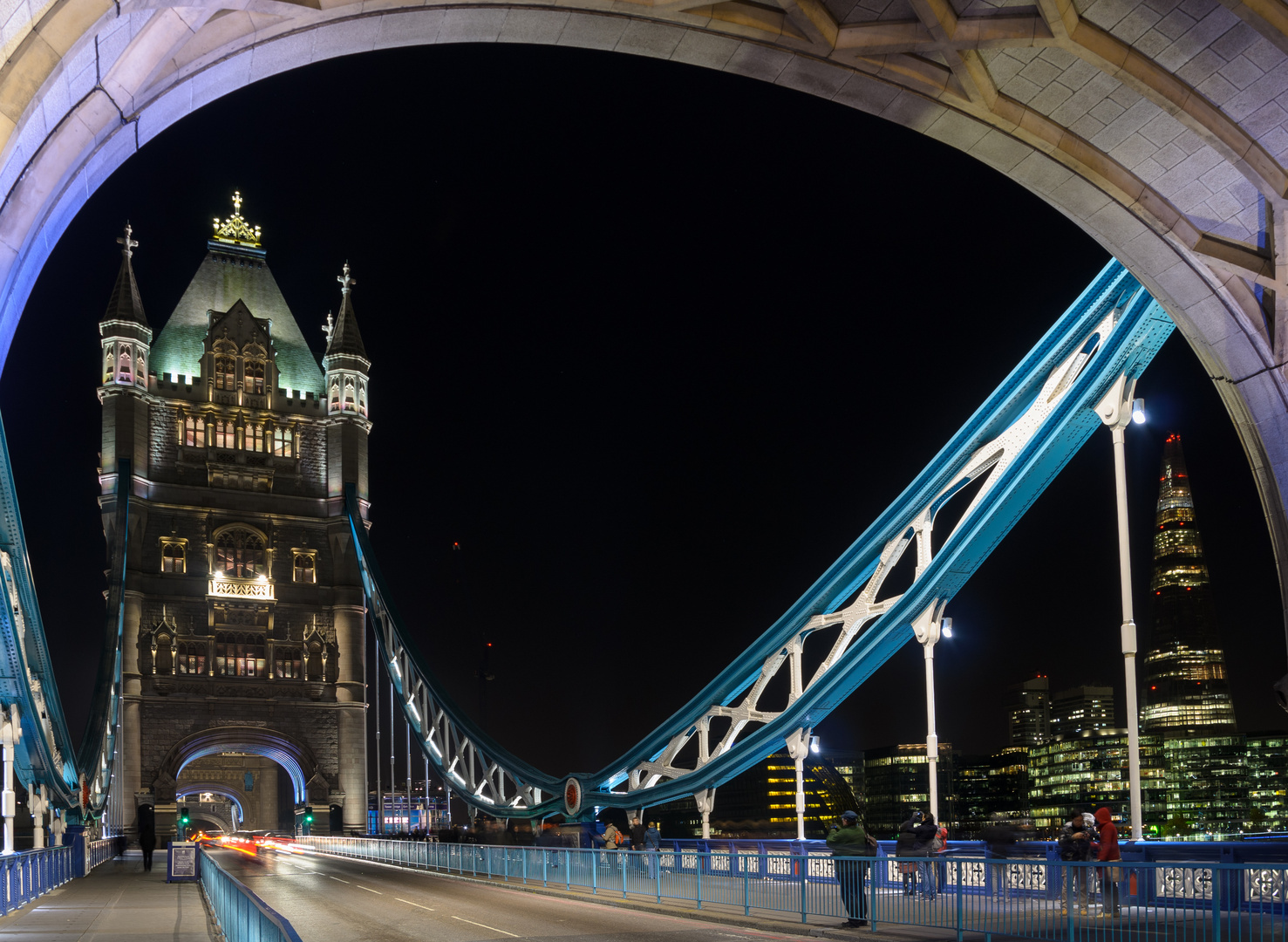 Tower Bridge - nächtliche Überbrückung