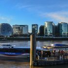 Tower Bridge, New City Hall and "The Shard" 