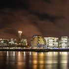 Tower Bridge panorama by night