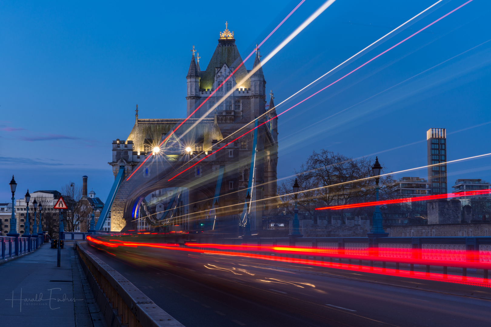 Tower Bridge traffic