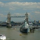 Tower Bridge und HMS Belfast