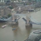 Tower Bridge vom Shard gesehen