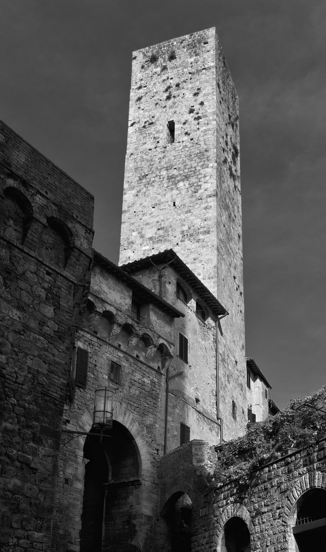 Tower in San Gimignano, Italy