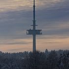 tower in the dusk