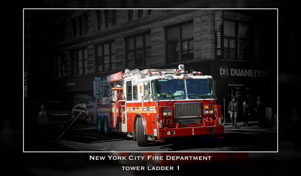 Tower Ladder 1 F.D.N.Y.