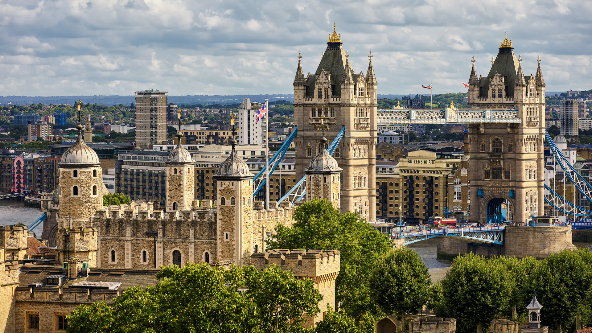 Tower of London und Tower Bridge