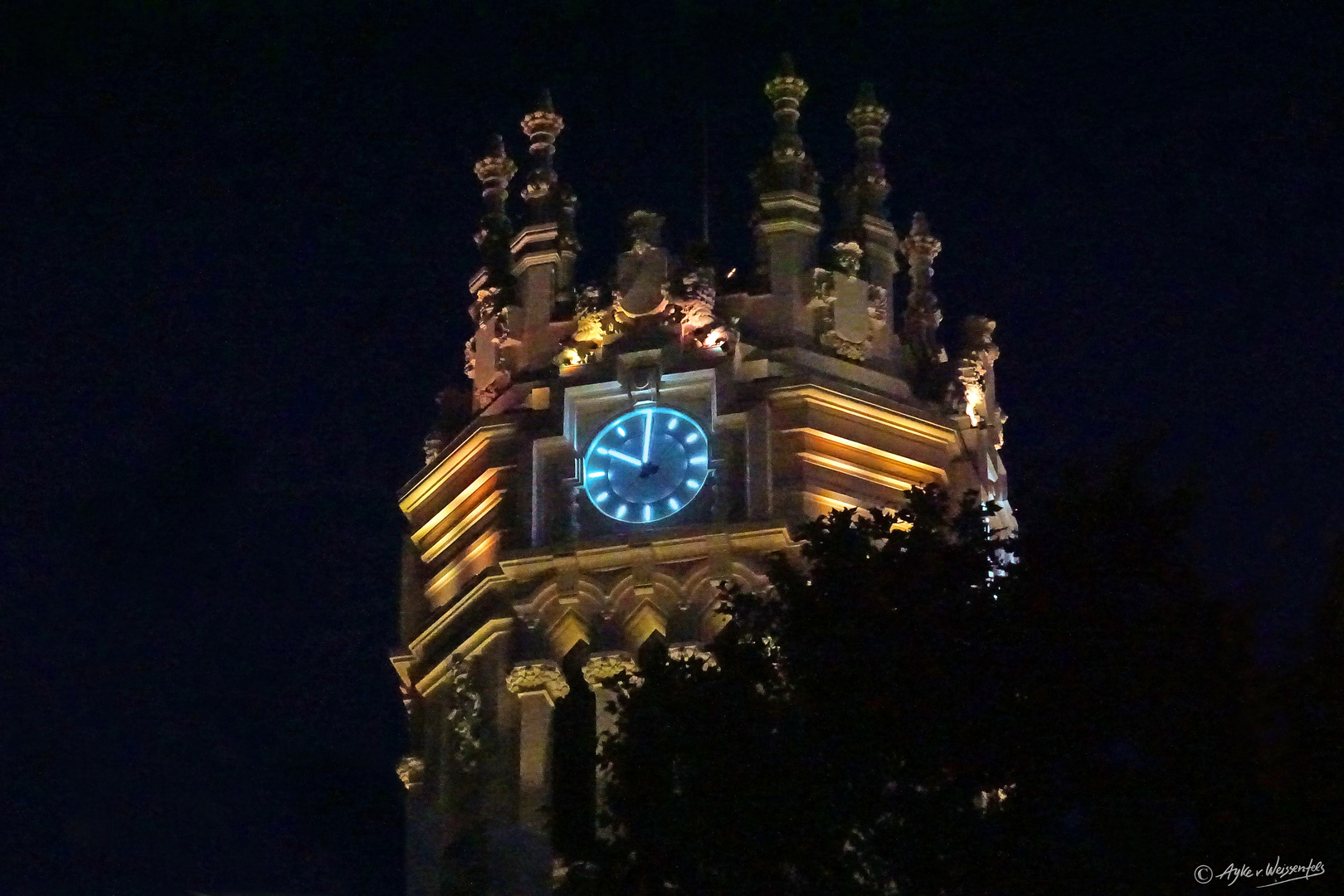 "Tower of the Palacio de Cibeles" - Madrid/ Spain