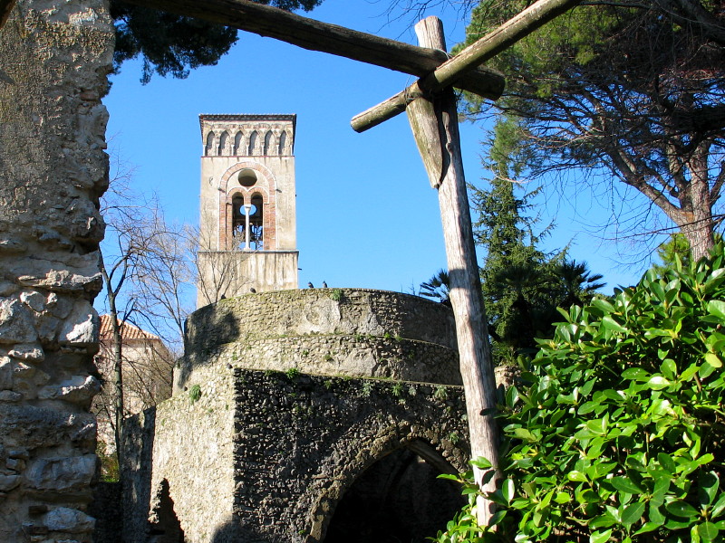 Tower with Garden in Villa Rufolo
