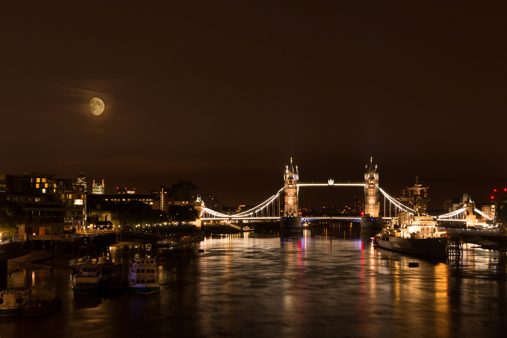 Towerbridge bei Nacht