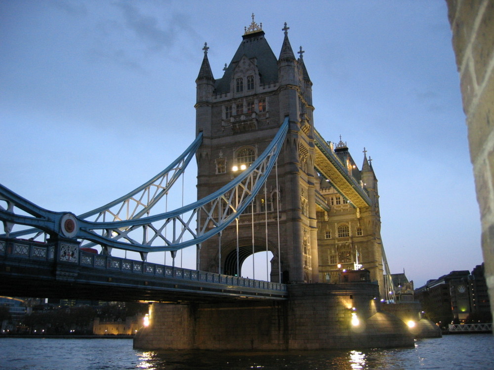 TowerBridge in der Dämmerung