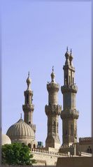 towers of the mosque