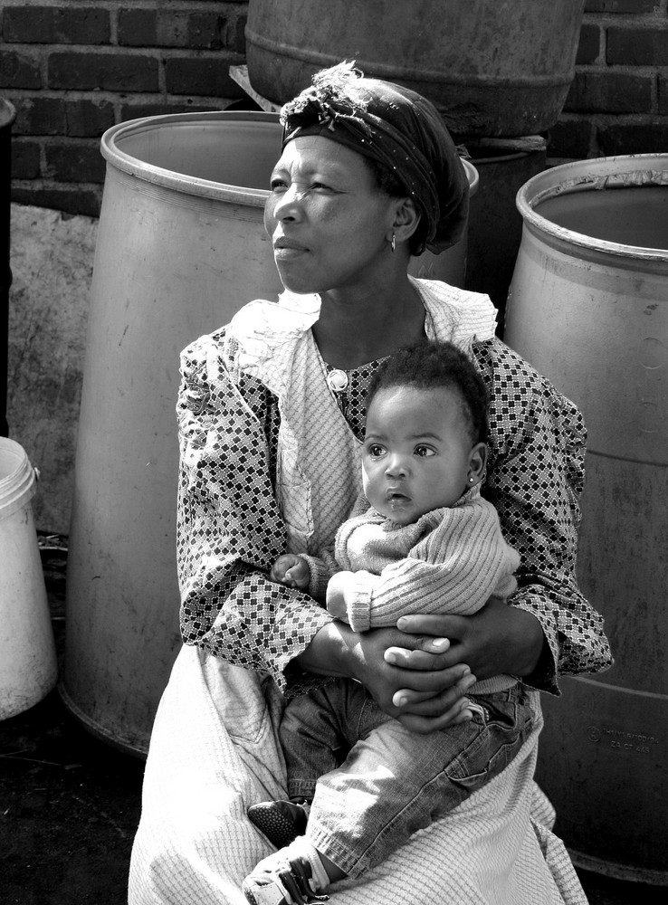 Township mother and child