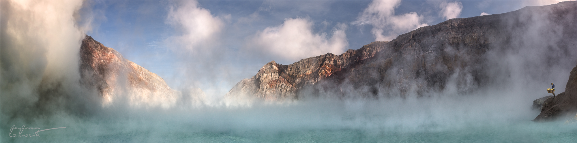 Toxic Beauty ~ Crater Lake, Kawah Ijen, Java