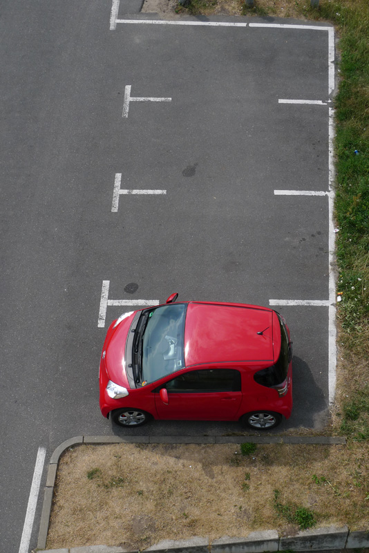 Toyota IQ von Oben