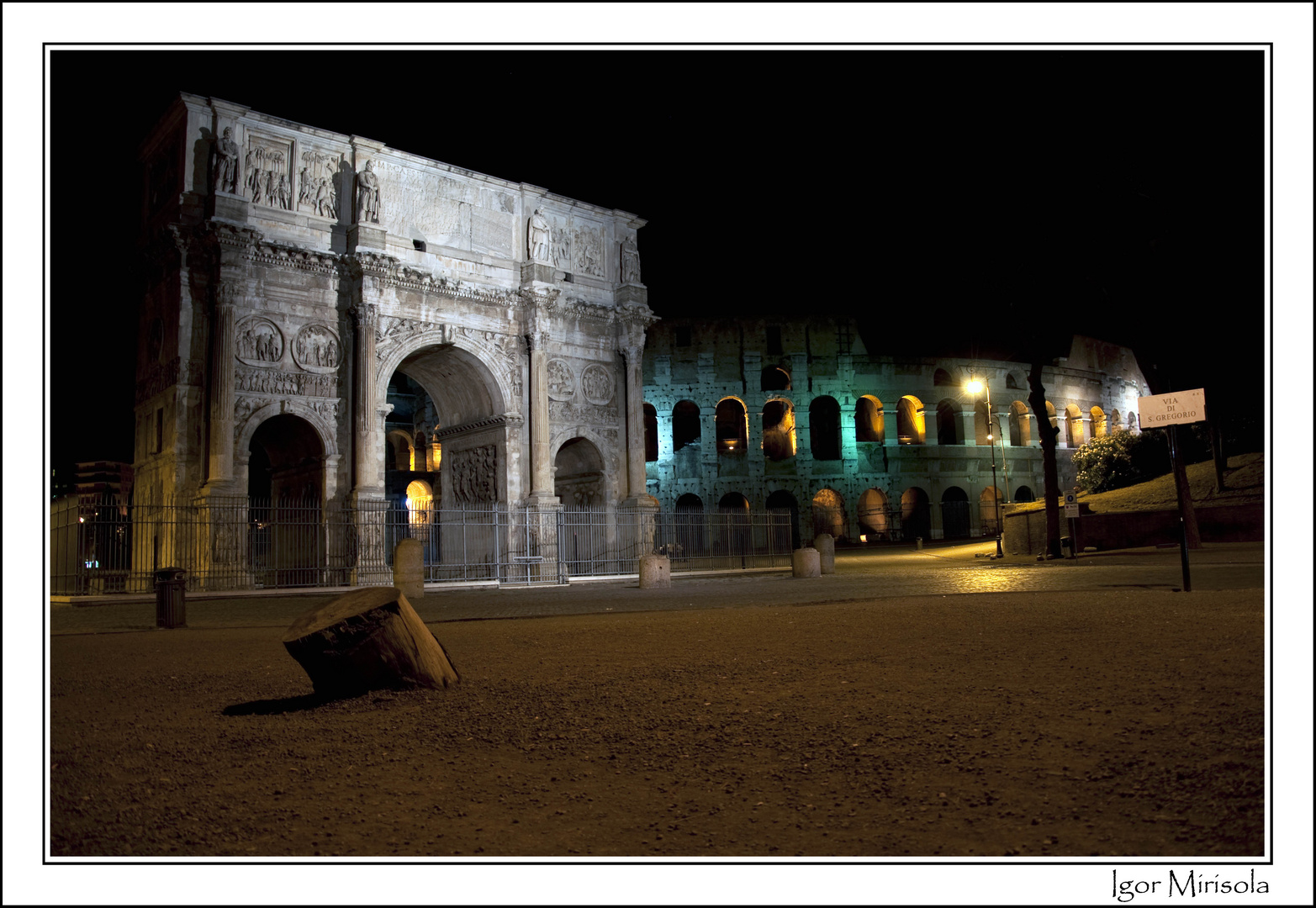 Tra il silenzio di Roma