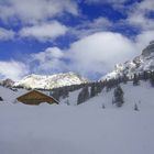 Tra la neve di San Cassiano......