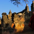 Tra le antiche mura,Bagan