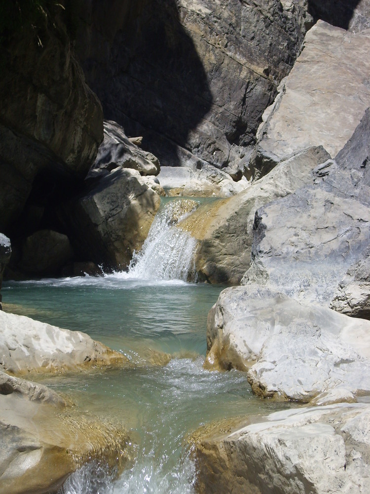 Tra le gole del Raganello (Calabria) [16 agosto 2009]