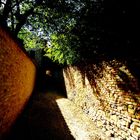 Tra le vecchie strade di Mombaroccio.