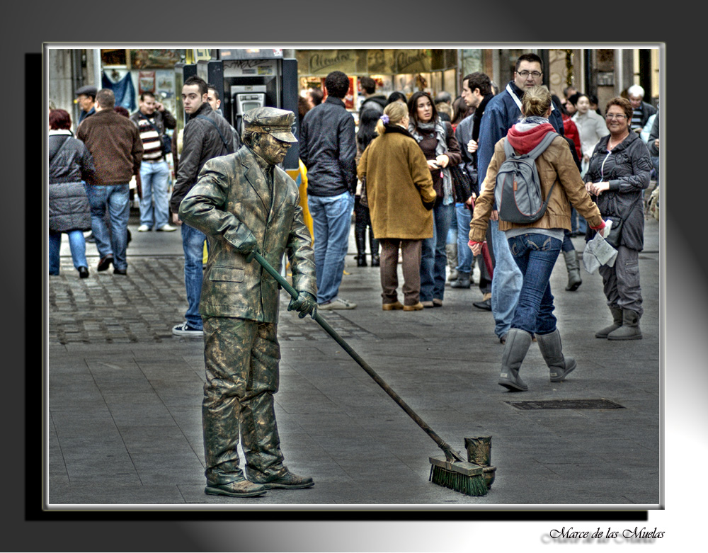 Trabajar en la calle....