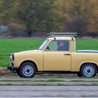 Trabant auf der Piste