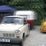  Trabant in Aarau 2012 -  3D Intertlaced Bild an einem Polfilter Monitor oder 3D TV anschauen.