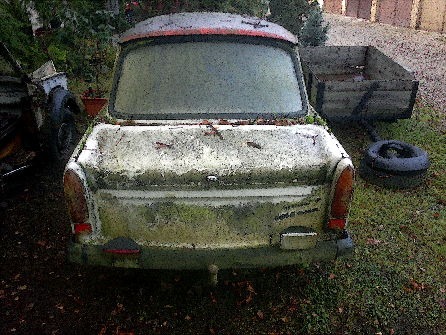 Trabant in Chemnitz