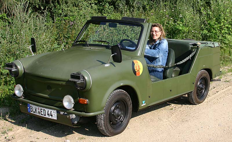 Trabant Kübel im Einsatz ......