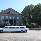 Trabant Limousine vor dem Deutsch-Russischem Museum in Berlin