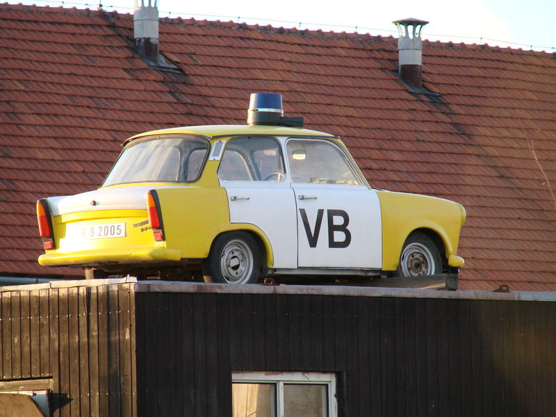 Trabant polizei Tschechien