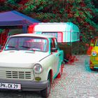 Trabant Treffen in Aarau 2012 - Anaglyphen