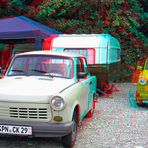 Trabant Treffen in Aarau 2012 - Anaglyphen