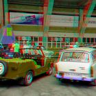 Trabant Treffen in Aarau 2012 - Anaglyphen